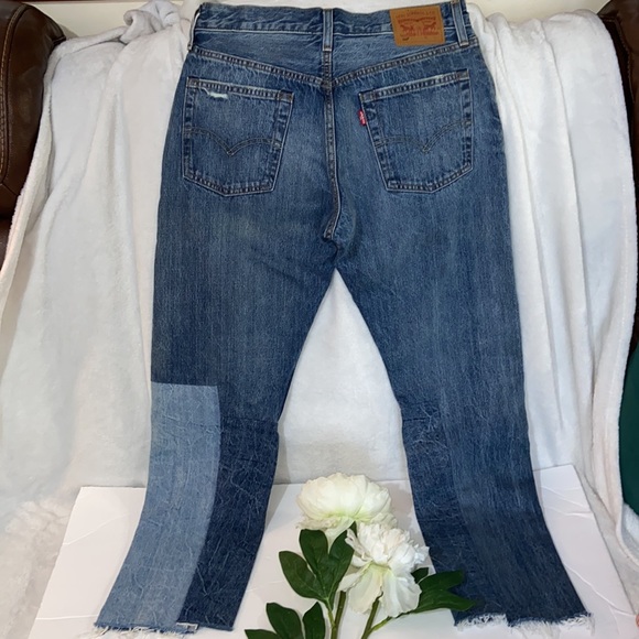 Levi’s | 501 Ragged Lands Cropped sz 27 - Picture 6 of 16